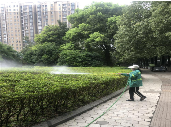 抗擊高溫 市城市綠化管理中心全面開展抗旱工作